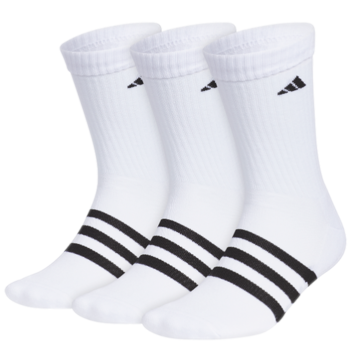 Adidas Adaptive Crew Socks (3 pk) - White