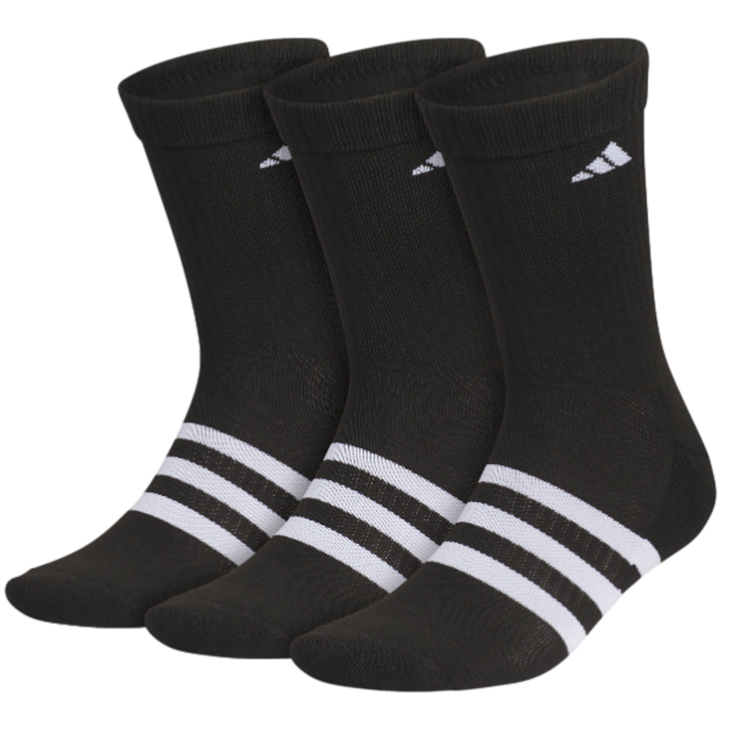 Adidas Adaptive Crew Socks (3 pk) - Black